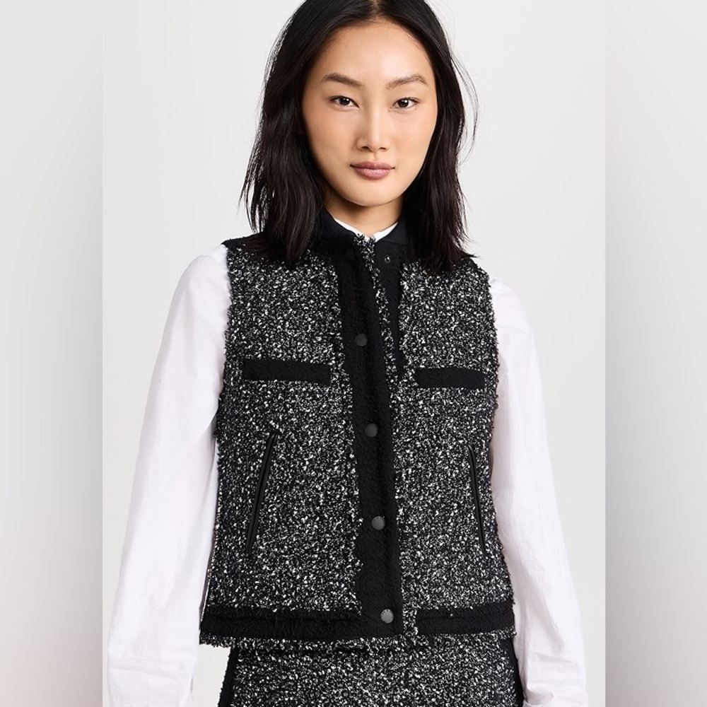 rag & bone Judith Tweed Vest
Judith Tweed Vest
